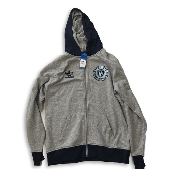adidas originals trefoil fleece f/z hoodie adidas originals trefoil fleece f/z hoodie